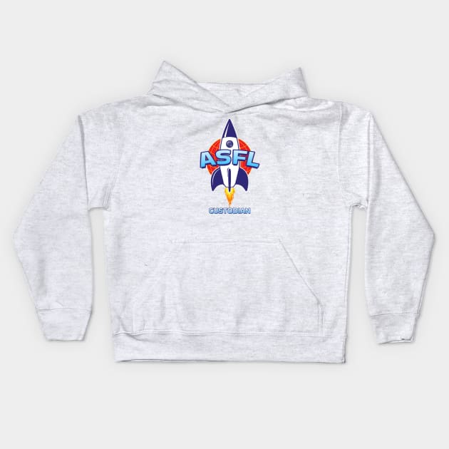 ASFL CUSTODIAN Kids Hoodie by Duds4Fun